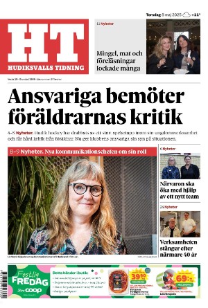 Hudiksvalls Tidning 2025-05-08