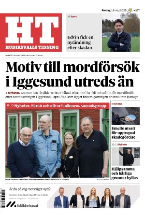 Hudiksvalls Tidning 2025-05-16