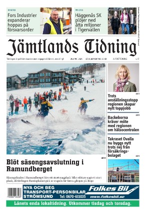 Jämtlands Tidning 2024-04-25