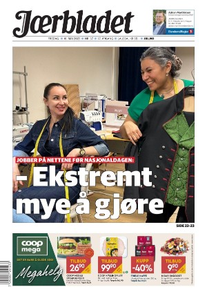 Forside Jærbladet