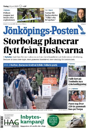 Jönköpings-Posten 2025-06-10