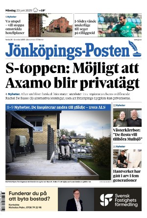 Jönköpings-Posten 2025-06-23
