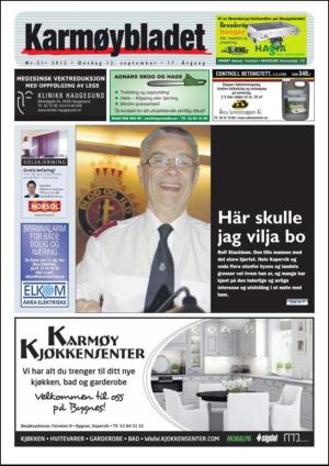 Karmøybladet 12.09.12