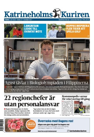 Katrineholms-Kuriren 2025-07-01