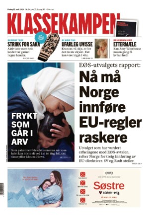 Klassekampen 12.04.24