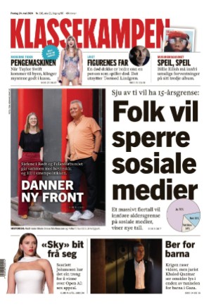 Klassekampen 24.05.24