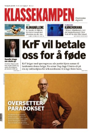 Klassekampen 24.04.25