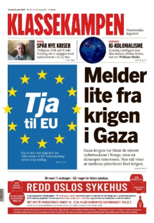 Klassekampen 29.04.25