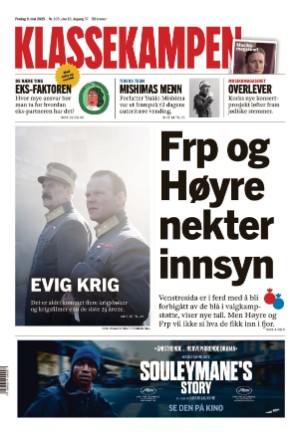 Klassekampen 09.05.25