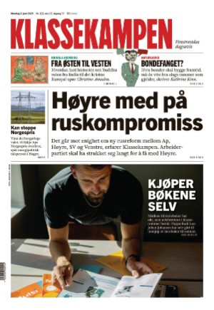 Klassekampen 02.06.25