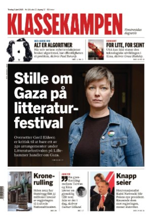 Klassekampen 03.06.25