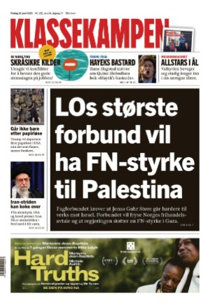 Klassekampen 13.06.25