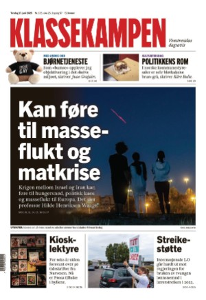 Klassekampen 17.06.25