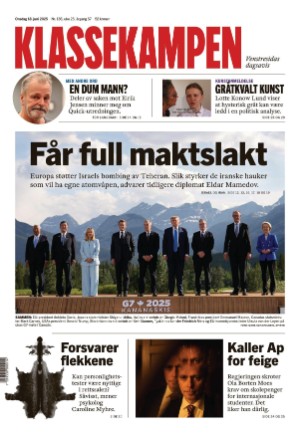 Klassekampen 18.06.25