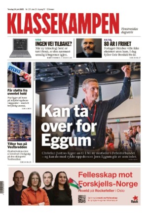 Klassekampen 19.06.25