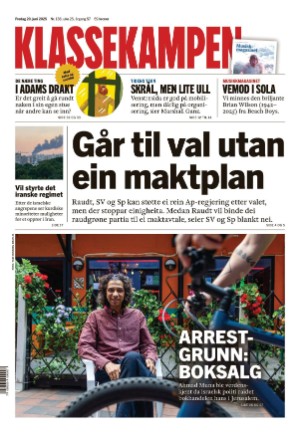 Klassekampen 20.06.25