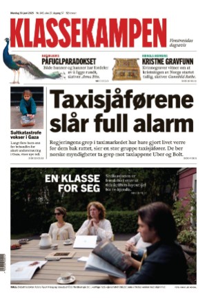 Klassekampen 30.06.25