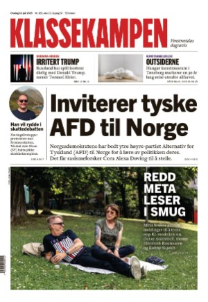 Klassekampen 16.07.25