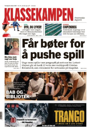 Klassekampen 23.10.25