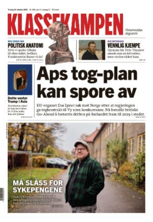 Klassekampen 28.10.25