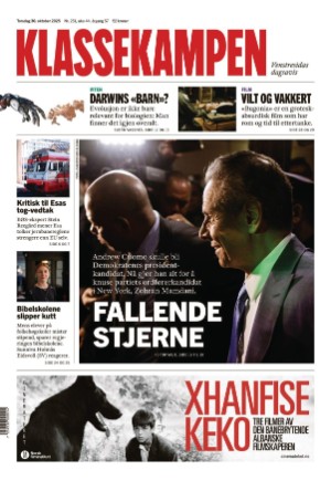 Klassekampen 30.10.25