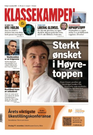 Klassekampen 07.11.25