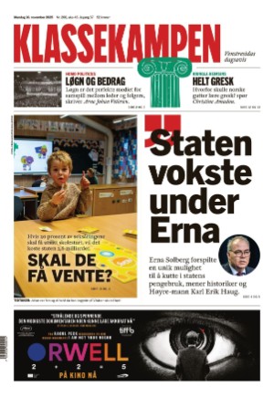 Klassekampen 10.11.25