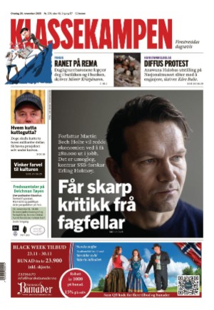 Klassekampen 26.11.25