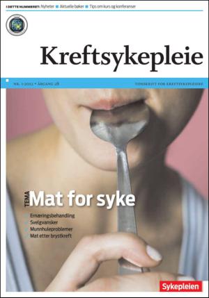 Sykepleien - Kreftsykepleie 2012/1 (01.03.12)