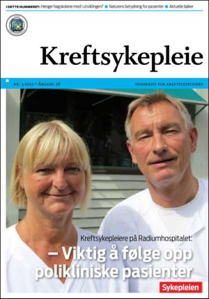 Sykepleien - Kreftsykepleie 2012/3 (27.09.12)
