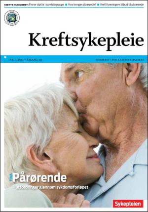 Sykepleien - Kreftsykepleie 2013/3 (20.09.13)