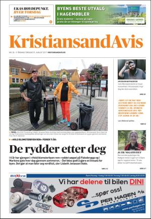 Kristiansand Avis 31.08.17