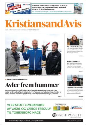 Kristiansand Avis 28.09.17