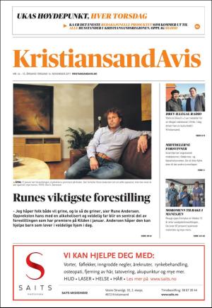 Kristiansand Avis 16.11.17