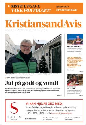 Kristiansand Avis 14.12.17