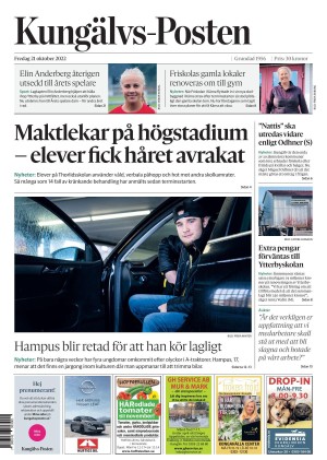 Kungälvs-Posten 2022-10-21