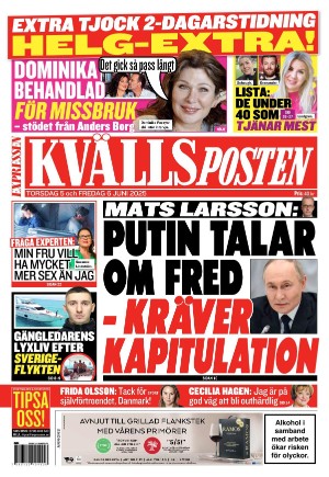 Kvällsposten 2025-06-05