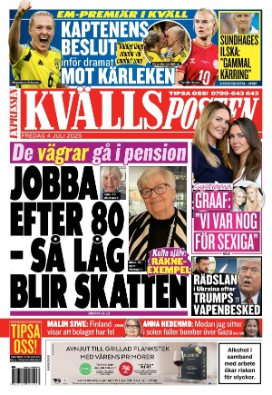 Kvällsposten 2025-07-04