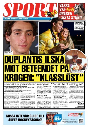 Kvällsposten Bilaga 2025-09-26