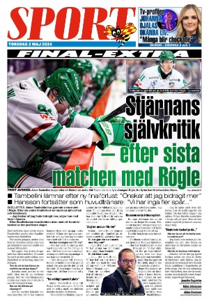 Kvällsposten Sport 2024-05-02