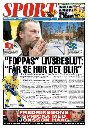 Kvällsposten Sport 2024-05-13