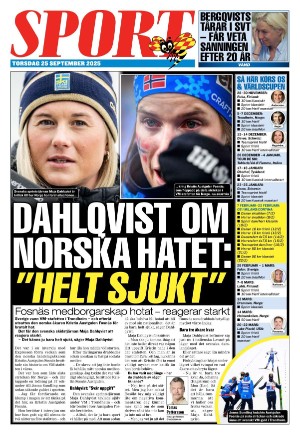 Kvällsposten Sport 2025-09-25