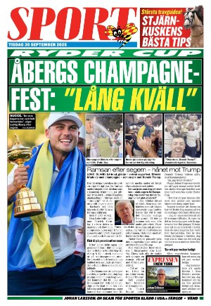 Kvällsposten Sport 2025-09-30