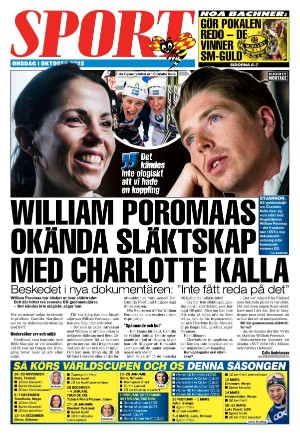 Kvällsposten Sport 2025-10-01
