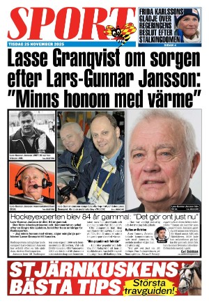 Kvällsposten Sport 2025-11-25