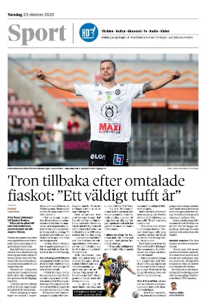Landskrona Posten Sport 2025-10-23 Landskrona Posten Sport 2025-10-23