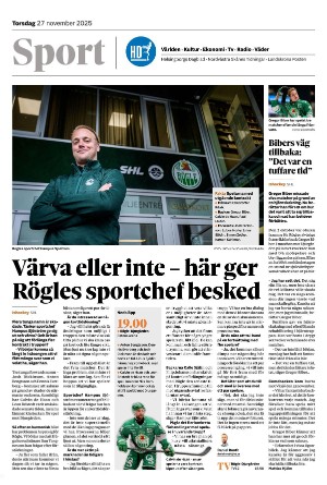 Landskrona Posten Sport 2025-11-27