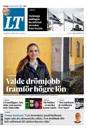 Länstidningen Södertälje 2025-04-15