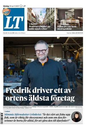 Länstidningen Södertälje 2025-04-20