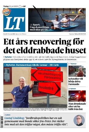 Länstidningen Södertälje 2025-07-22